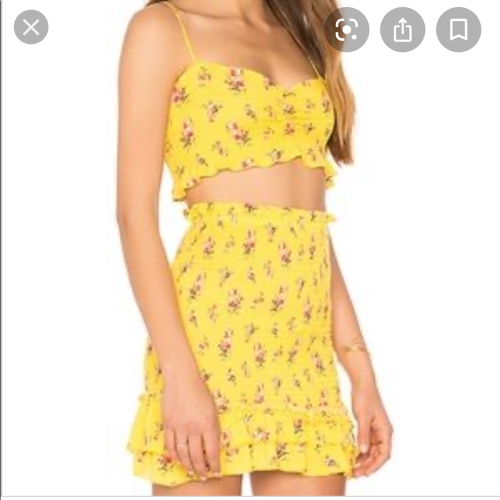 Blue Life 2 piece wildflower matching set